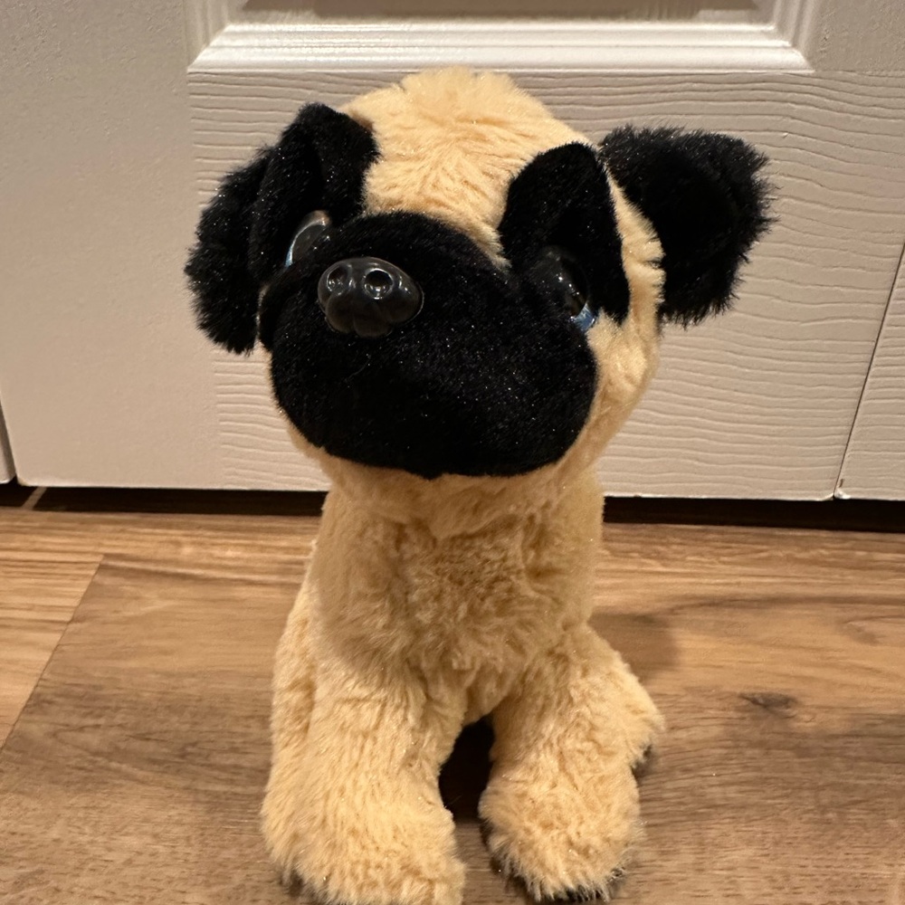 Plush Toy - Black and Tan Puppy